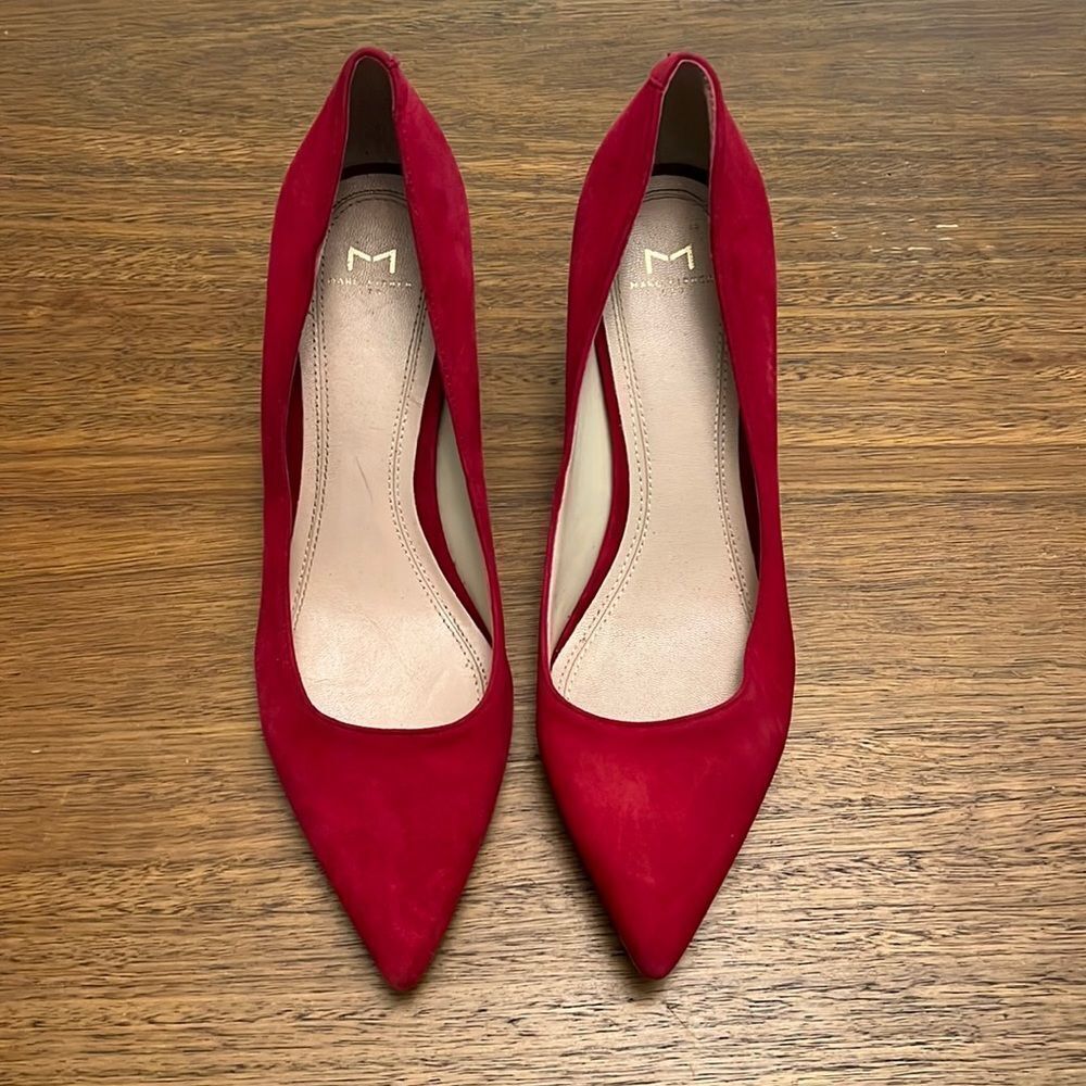 Marc Fisherred Pointed Toe Heels